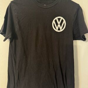 Black Volkswagen Logo Short-Sleeve Tee